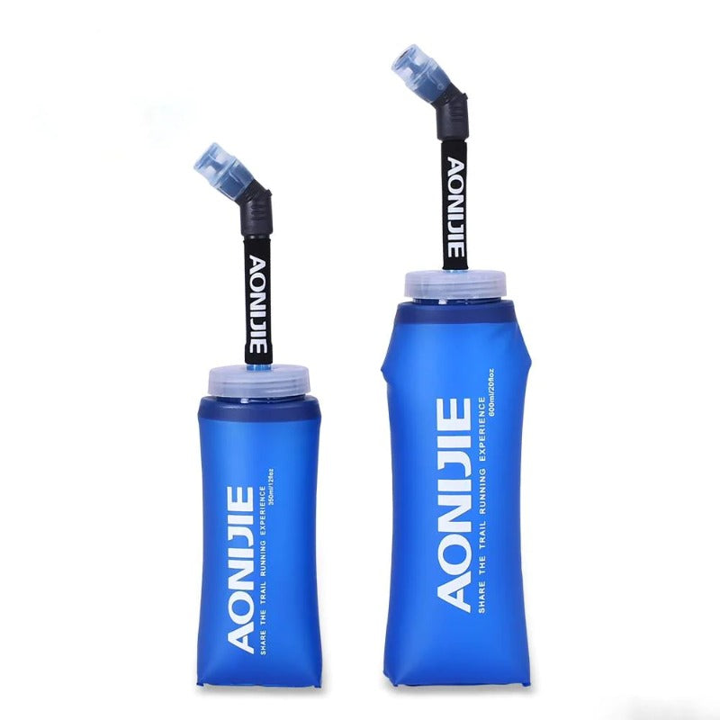 AONIJIE 2 Pcs TPU Soft Flask 500ML Collapsible Water Bottles Flask