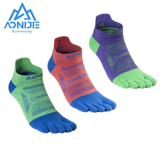 3 Pairs/Set AONIJIE E4837 Unisex Five Toe Socks