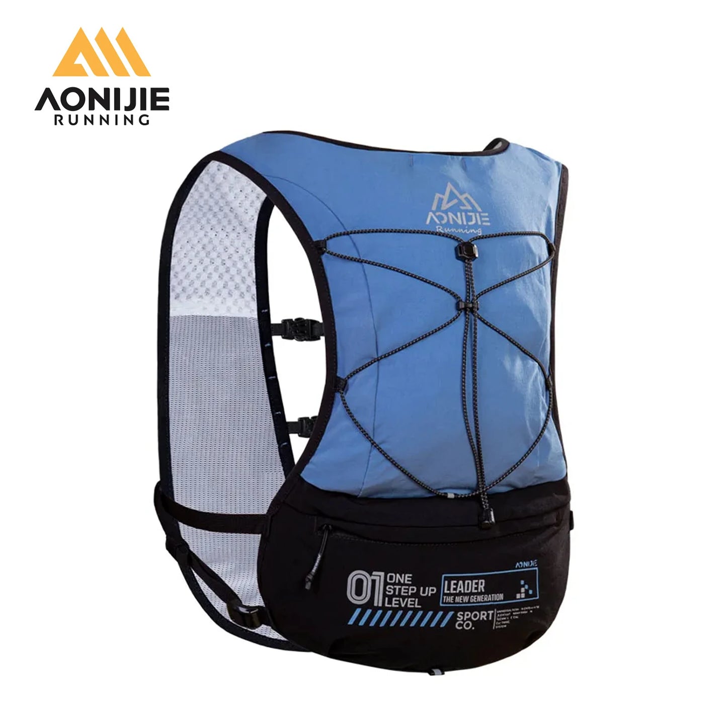 AONIJIE - 5L Breathable Multifunctional Running Backpack - Chest 78-116cm - C9113