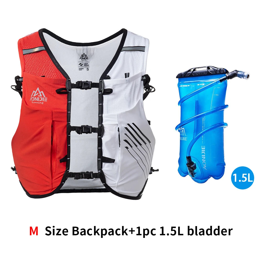 AONIJIE C9116 10L Lightweight Running Vest Hydration Backpack for Hiking Off-road Cycling Race Marathon