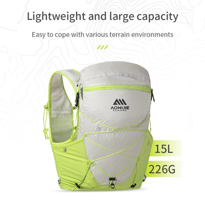 AONIJIE-15L Large Capacity Professional Trail Running Backpack-C9116