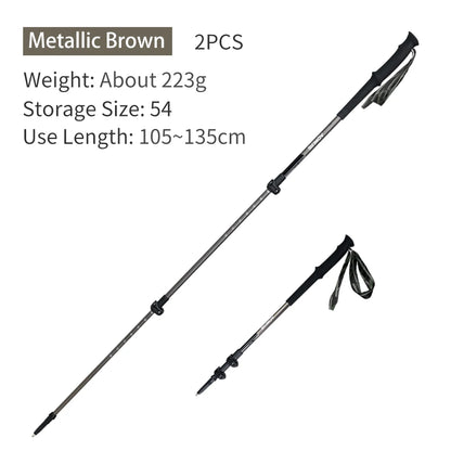 AONIJIE E4215 Folding Trekking Poles Retractable Cross-country Running Poles