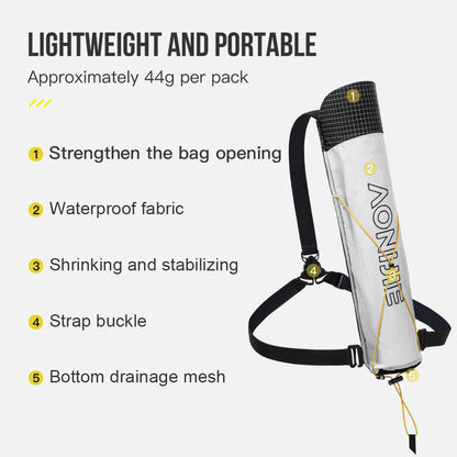 AONIJIE E4432 Lightweight External Water-proof Storage Bag, Suitable for Trekking Poles Easy To Put and Take Out Without Shaking