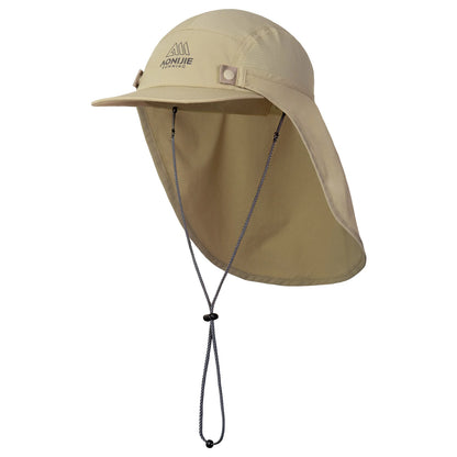 AONIJIE - Sun Protection Cap with Removable Shawl - E4625
