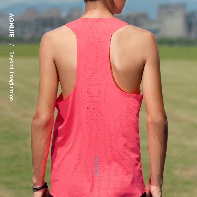 AONIJIE - Men’s Quick-Dry Vest - Summer Breathable Running Top - FM5188