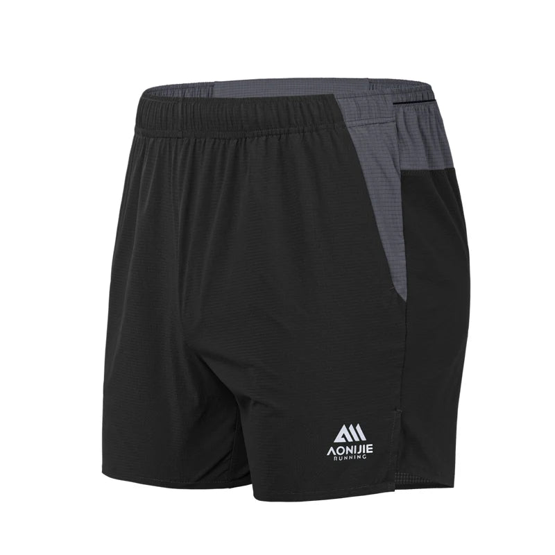 AONIJIE - Men's Running Shorts - Quick Dry, Water Resistant, Pockets - FM5195