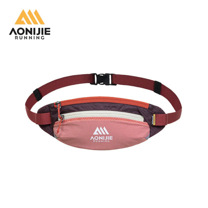 AONIJIE-Running Waist Storage Belt Fanny Pack Moisture Wicking-W8133