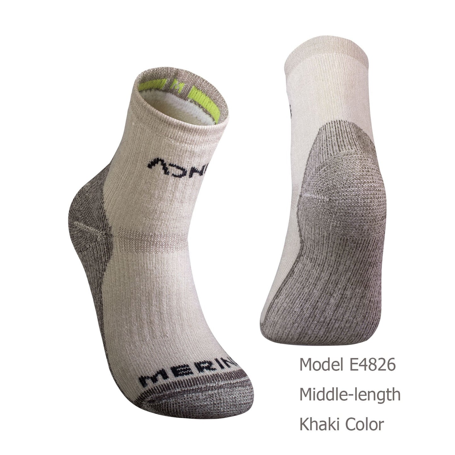 One Pair AONIJIE E4826 E4827 Sports Wool Snow Socks