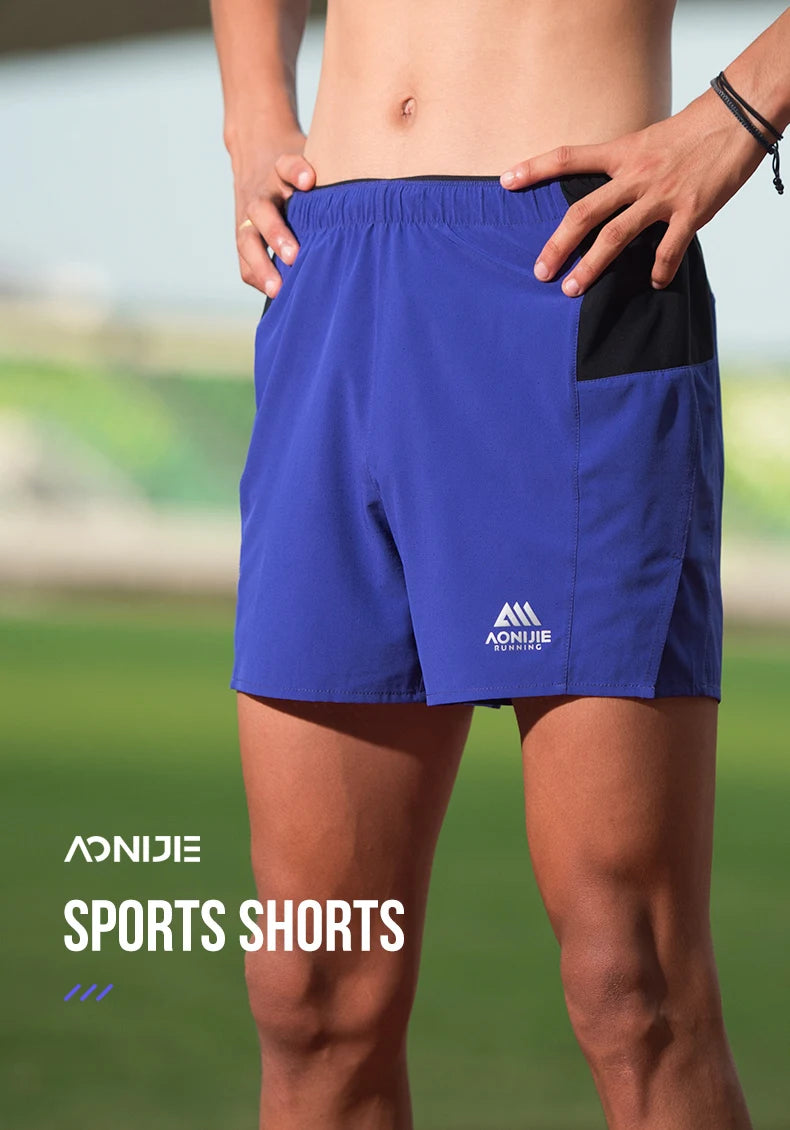 AONIJIE - Men's Quick Dry Running Shorts - Jogging & Endurance - FM5197