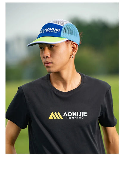 AONIJIE - Ultra-Light Running Cap - Sweat-Wicking, Breathable, UV Shield - E4621