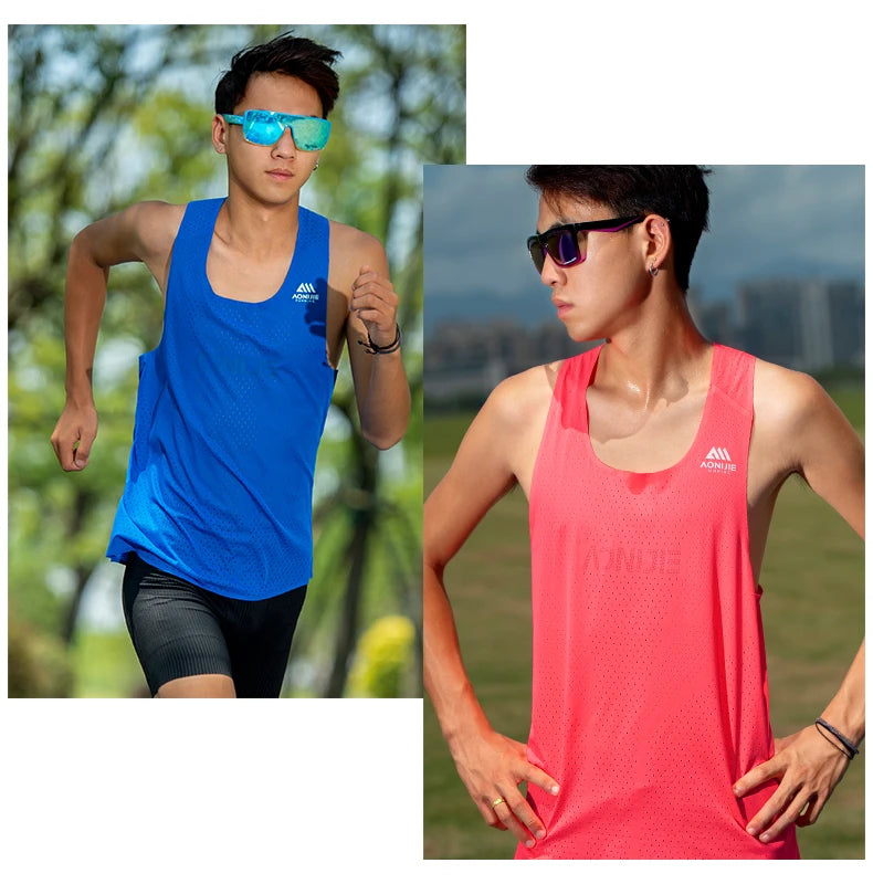 AONIJIE - Men’s Quick-Dry Vest - Summer Breathable Running Top - FM5188