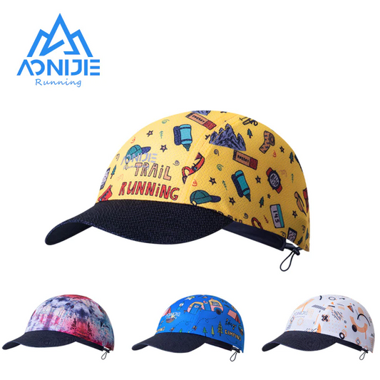 AONIJIE E4607 Colorful Foldable Sports Visor Hat