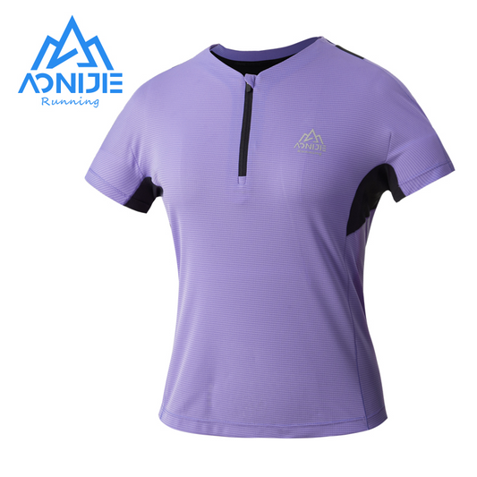 AONIJIE FW5159 여성 스포츠 티셔츠 