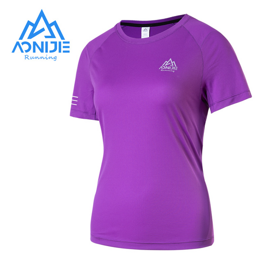 AONIJIE FW5135 Leichtes, schnelltrocknendes Sport-T-Shirt für Damen 
