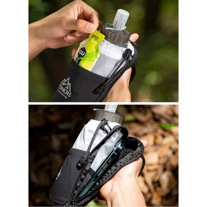 AONIJIE A7107 450ML Running Hand-held Water Bottle Storage Bag