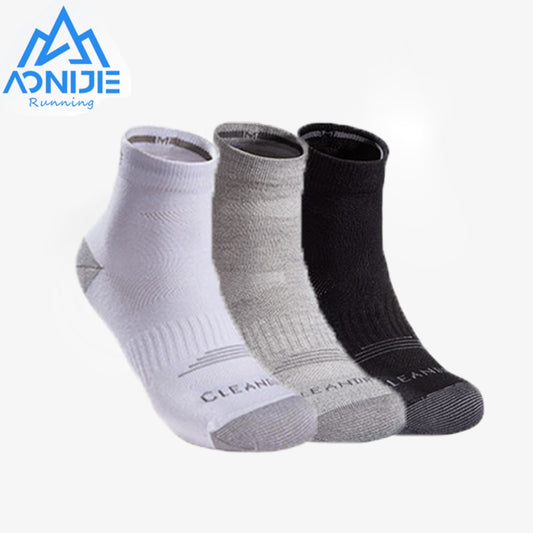 3 Paar/Packung AONIJIE E4835 Unisex Mid-Tube Sportsocken 