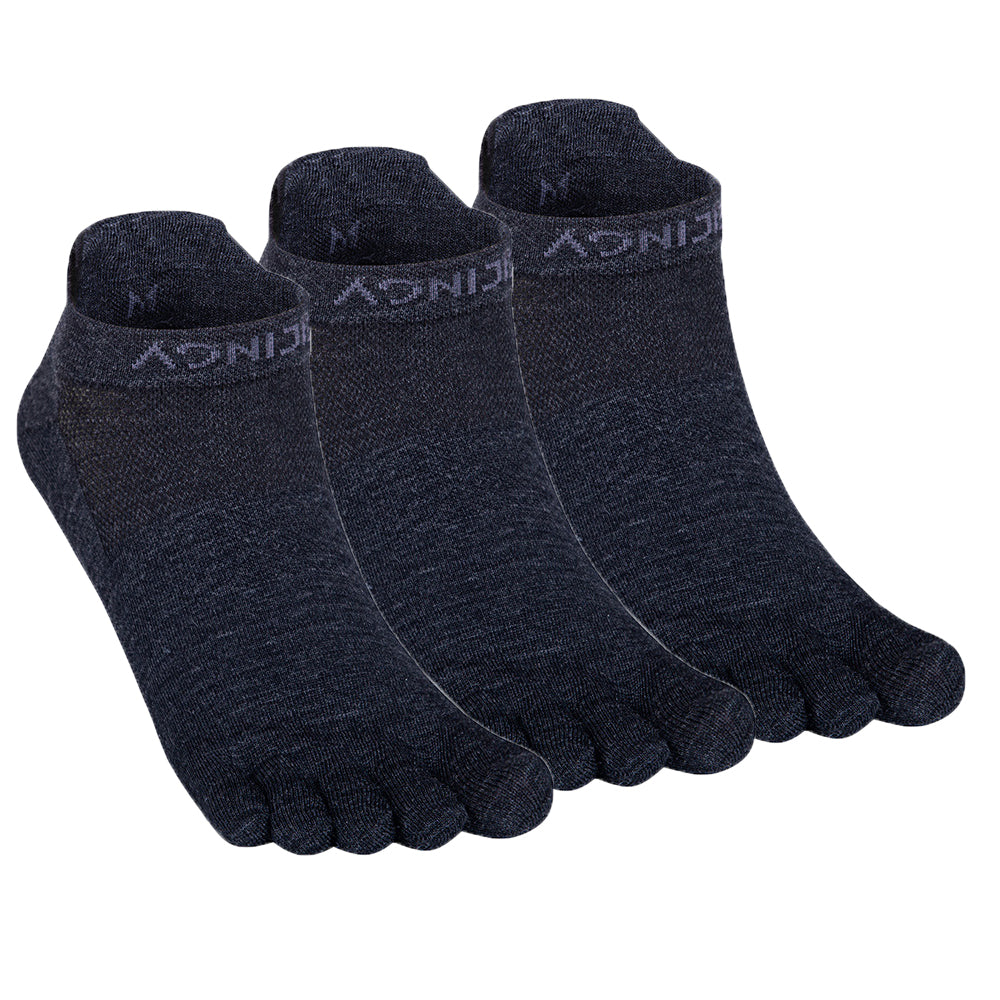 3 Pairs AONIJIE Lightweight Athletic Ankle Toe Socks