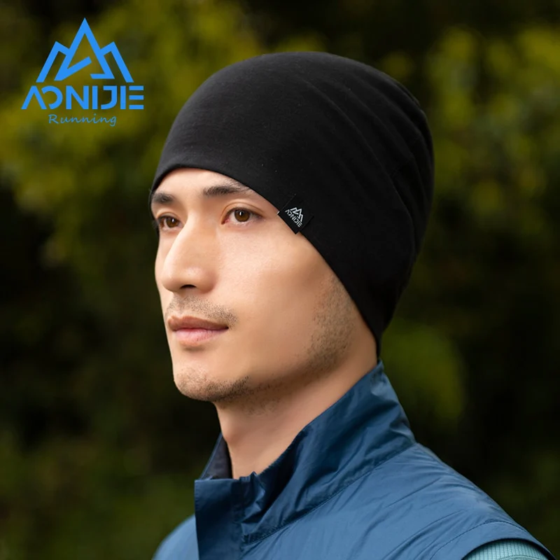 AONIJIE M38 Unisex Wollstrickmütze 