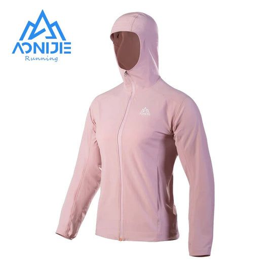 AONIJIE FW5136 여성 방수 스포츠 얇은 재킷